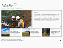 Tablet Screenshot of colvilleconsultinginc.com